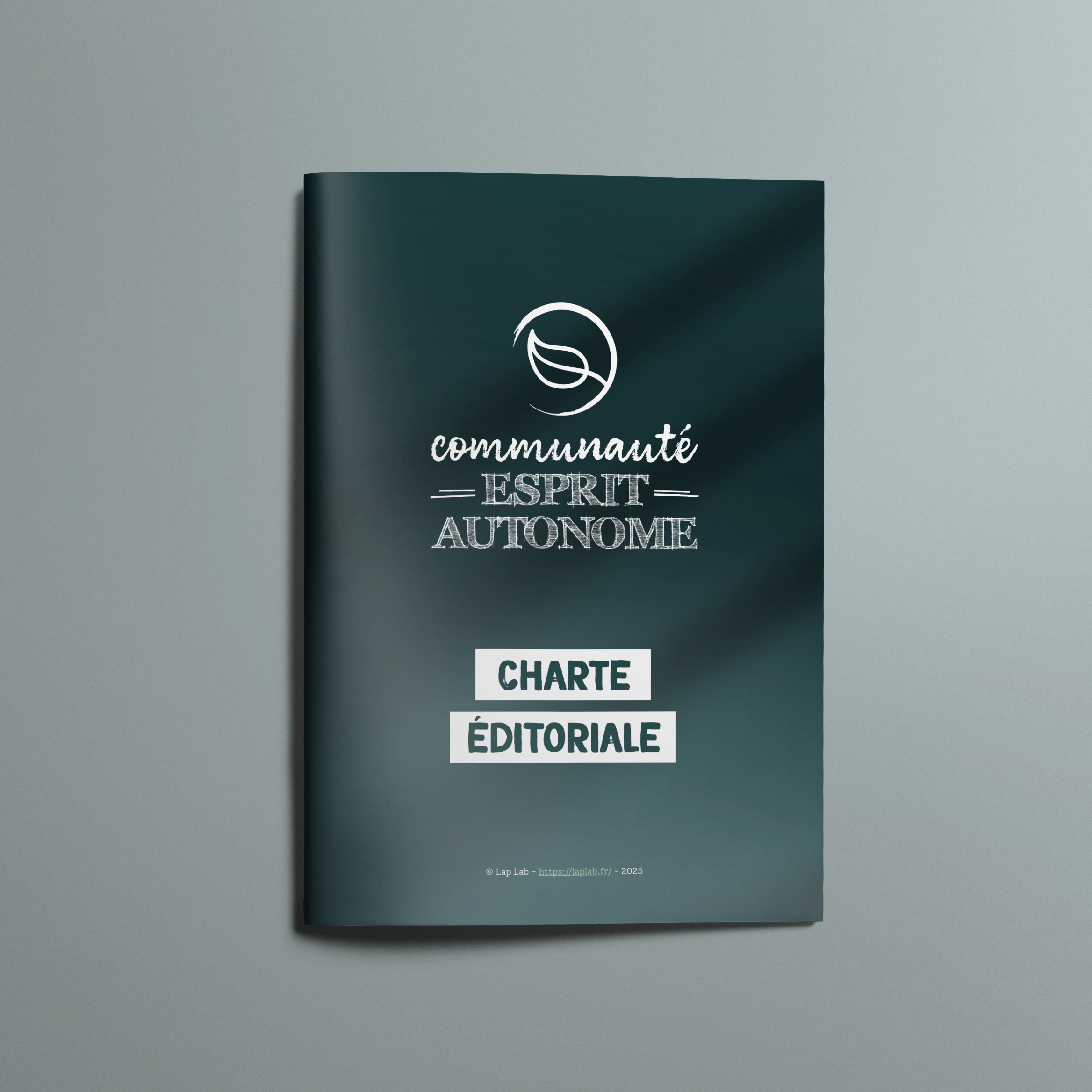 Création du brand book de la Communauté Esprit Autonome (charte éditoriale)