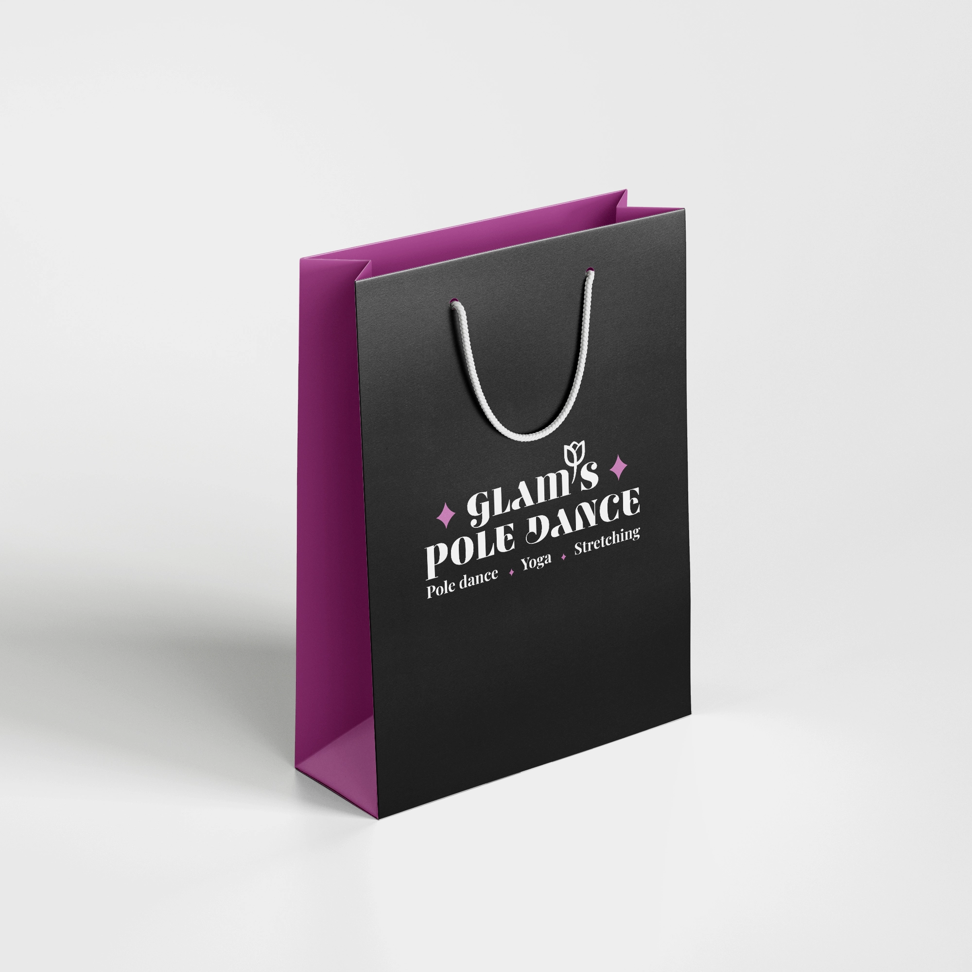 Création du logo de Glam's Pole Dance